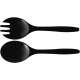 Twins Salatbesteck Mini schwarz 23 cm