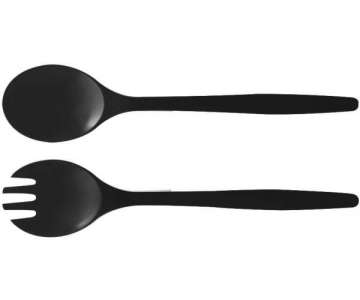 Twins Salatbesteck schwarz 32 cm