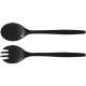 Twins Salatbesteck schwarz 32 cm