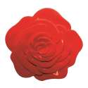 Topfuntersetzer Rose rot 15.5 cm