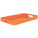 New Generation Gallery Tablett klein orange 33x26 cm