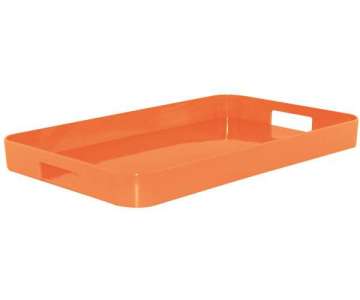 New Generation Gallery Tablett klein orange 33x26 cm