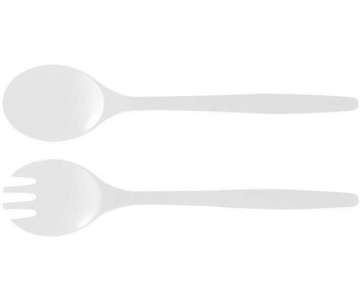 Twins Salatbesteck weiss 32 cm