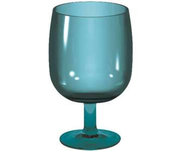 Stacky Stielglas aqua blau 25 cl