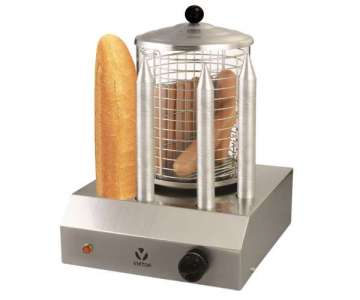 Hot Dog Maschine mit 4 Brothaltern