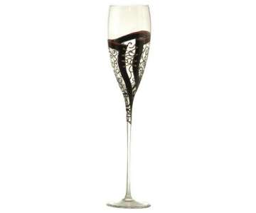 Champagnerglas Dek. 12  Alta Moda Mieder 30.5cm