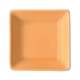 TRIC/orange Platte klein, quadr. 7x7cm