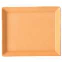 TRIC/orange Platte quadr. 12x15cm