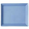 TRIC/blau  Platte quadr. 12x15cm