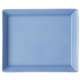 TRIC/blau  Platte quadr. 12x15cm