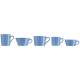 TRIC/blau  Tee-Obertasse 0,22lt