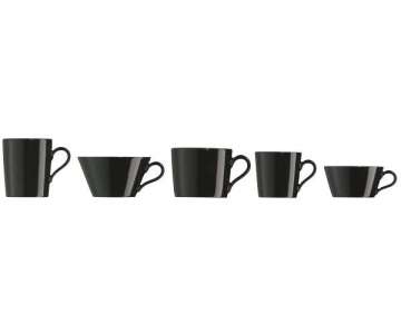 TRIC/Office schwarz Espresso-Untere 10cm