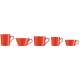 Tric/Hot rot Untere Tee/Kaffee/Caf au L./Becher 15cm