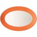 TRIC/Fresh orange Platte oval (Fahne) 33cm