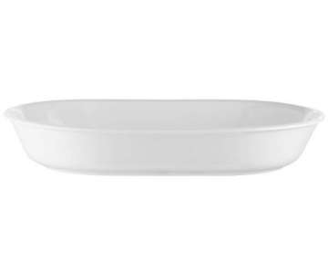 DAILY/Hobby weiss Auflaufform oval 32cm