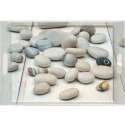 Beach Stones Tablett m. Griffen 40x27 cm