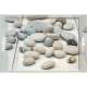 Beach Stones Tablett 40x19 cm