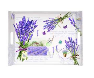 Bouquet de Lavande Tablett  45x31cm