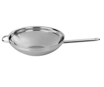 Wok mit flachem Boden 8.5 lt 36cm