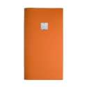 Menkarte Maxi orange Metallschild menu