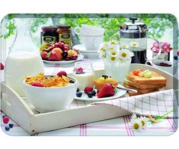 Healthy Breakfast Tablett 44x31 cm