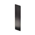 PVC Tafel 40x150cm schwarz