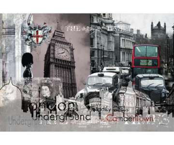 London Tischset 45x30 cm