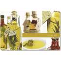 Olive Bottle Tablett 44.5x31 cm