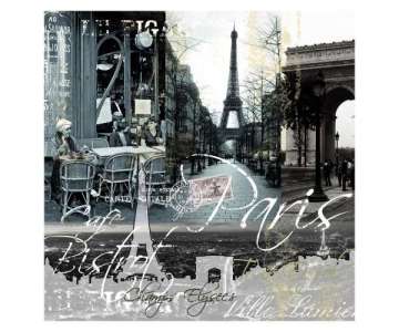 Paris Servietten 20 Stk. 33x33 cm