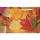 Red Leaves Tablett m. Griffen 40x27 cm