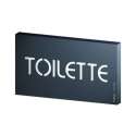 Schild Toilette 8x15cm