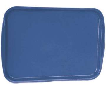 Fast Food Tablett blau