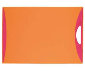 Kleon Schneidebrett orange/fuchsia 37x25.5cm