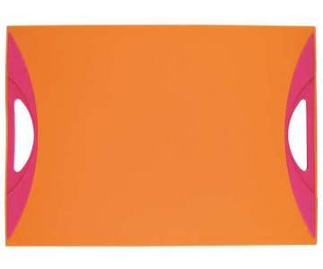 Kleon Schneidebrett orange/fuchsia 28x40.5cm