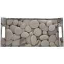 White Stones Tablett 40x19 cm