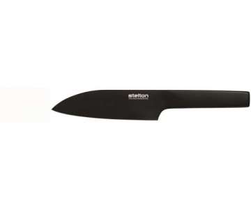 Explore Pure Black, Santoku Messer