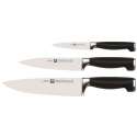 Four Star II Messerset, 3-tlg. (Spick-, Fleisch-, Kochmesser