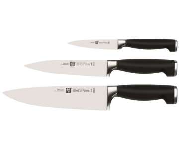 Four Star II Messerset, 3-tlg. (Spick-, Fleisch-, Kochmesser