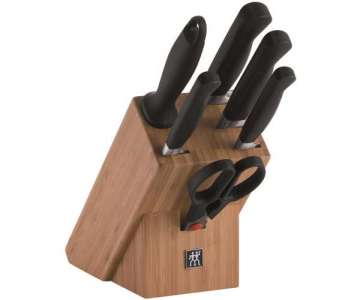 Zwilling Pure Messerblock, Bambus, 7-tlg.