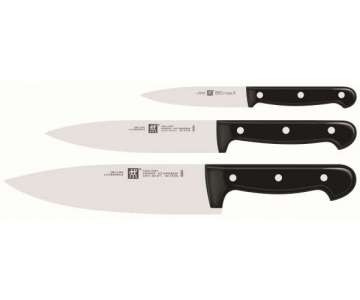 Twin Chef 2 Messerset, 3-tlg. (Spick-, Fleisch-, Kochmesser)