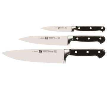 Professional S Messerset, 3-tlg. (Spick-, Fleisch-, Kochme