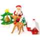 4er Set Weihnachtsaccessoires