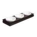 Bowl Board L Set 1, 79.5 x 26.5 cm, H 8.5 cm