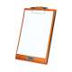 Notizblockhalter A4 orange  29.7x21cm