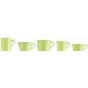 Tric/grn Espresso-Untertasse/Ut Eierb. 10cm