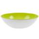 Duo Salatschale flach weiss/grn 24 cm