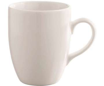 Mug Eva, 33cl, weiss