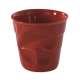 Cappuccino Knitterbecher 18 cl, rot