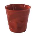 Kaffee Knitterbecher 12cl, rot