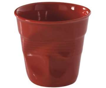 Kaffee Knitterbecher 12cl, rot